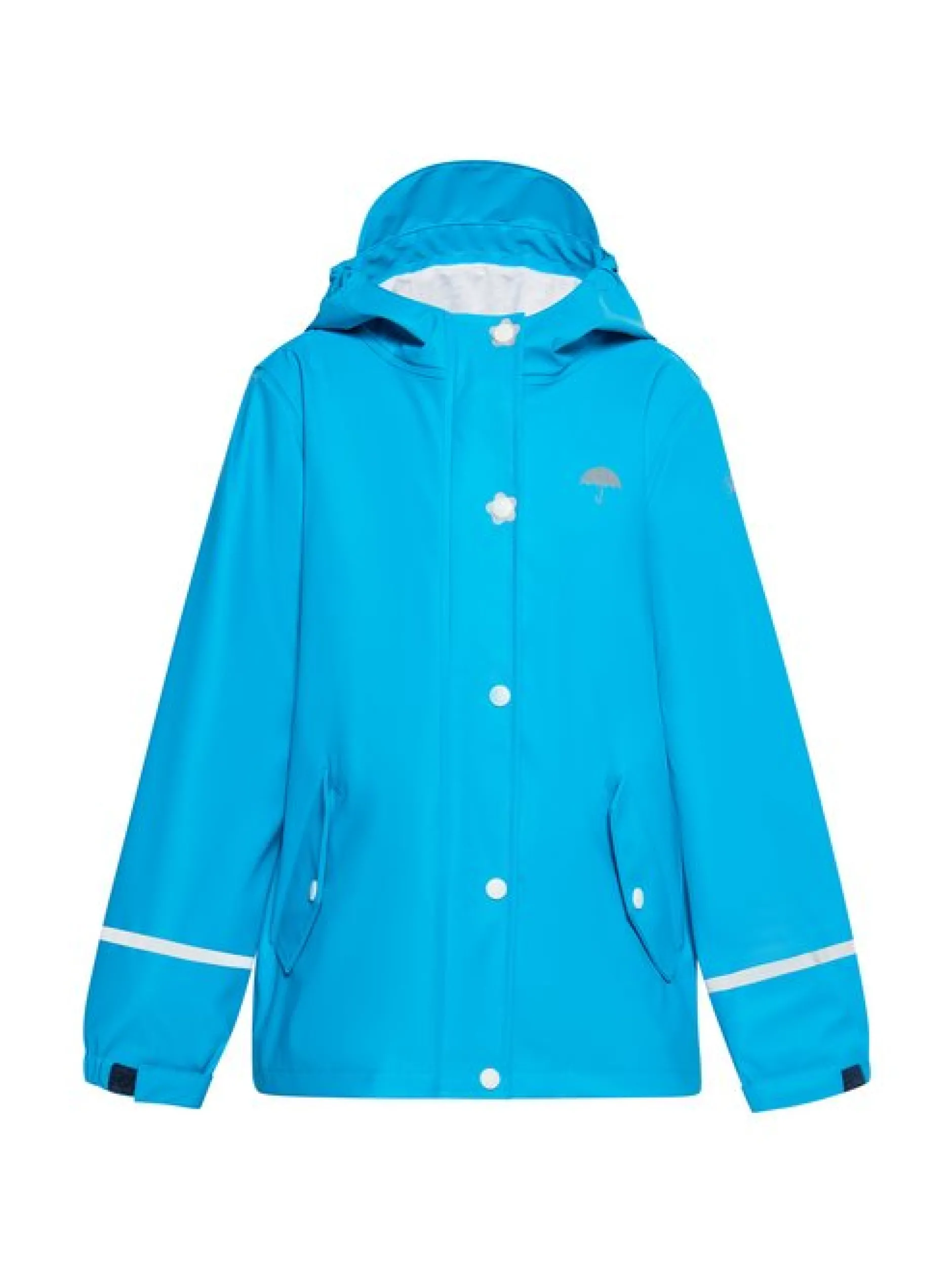 Schmuddelwedda Mädchen (Kids) Regenmantel in blau