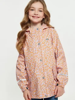 Schmuddelwedda Mädchen Regenjacke in orange