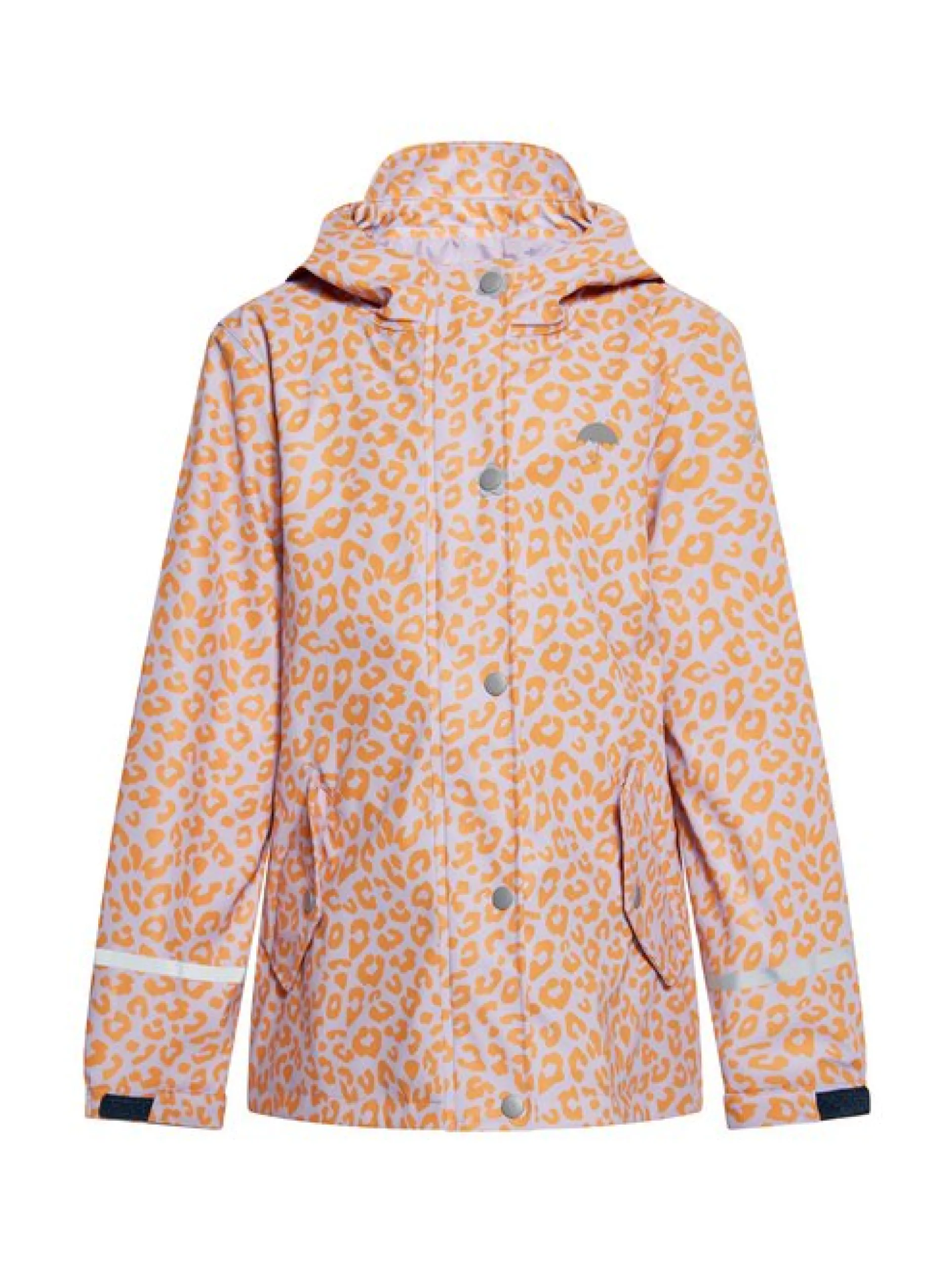 Schmuddelwedda Mädchen Regenjacke in orange