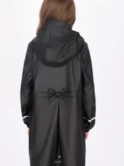 Schmuddelwedda Mädchen Regenmantel in schwarz