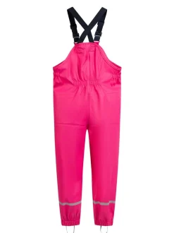 Schmuddelwedda Mädchen Regenhose in pink - Länge: lang