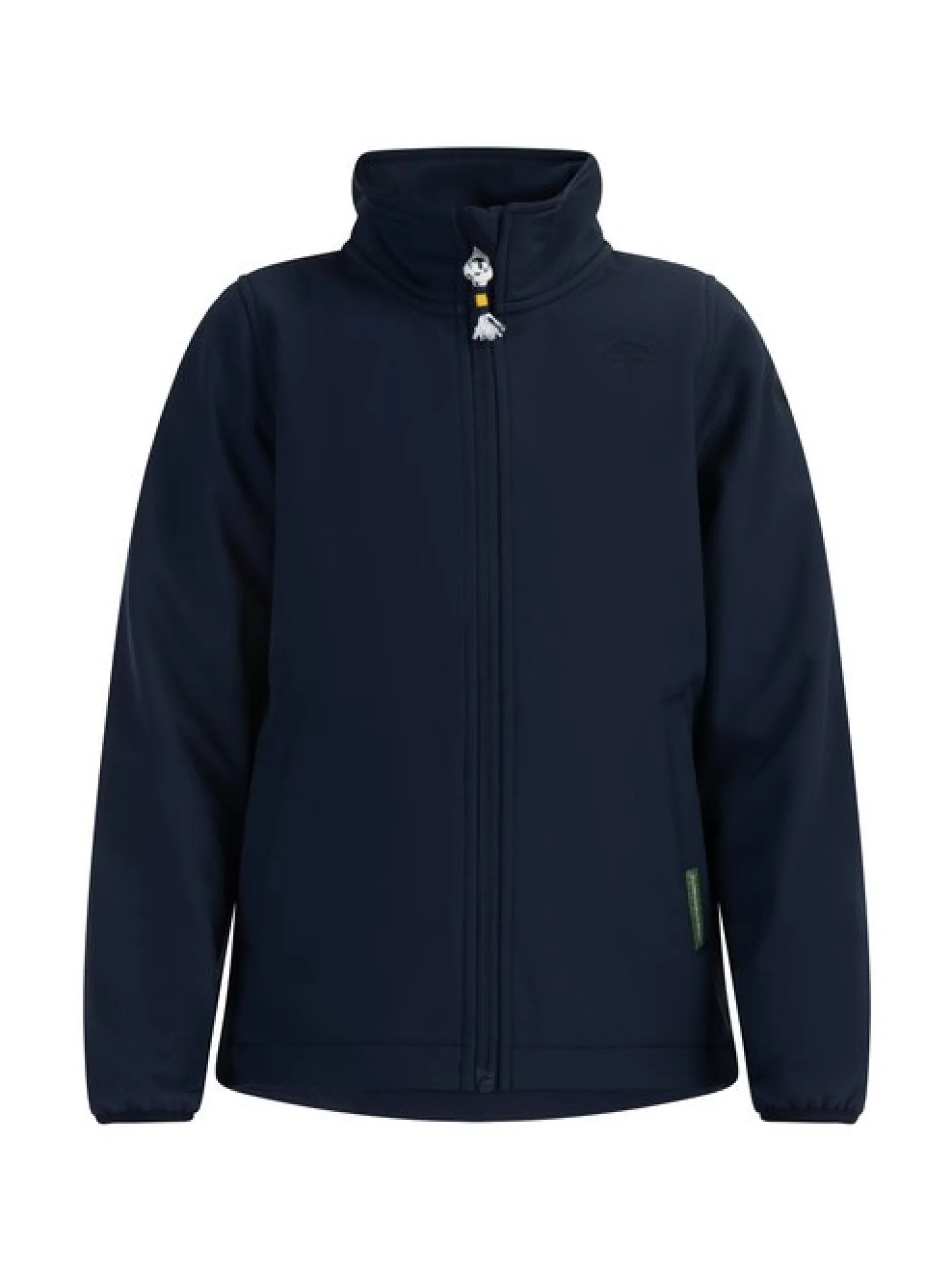 Schmuddelwedda Mädchen Softshelljacke - recyceltes Material in blau