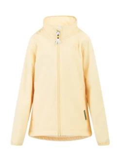 Schmuddelwedda Mädchen Softshelljacke - recyceltes Material in vanille