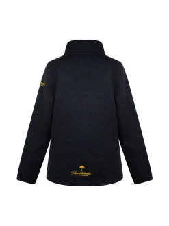 Schmuddelwedda Mädchen Strickfleecejacke in blau