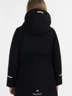 Schmuddelwedda Mädchen Winterjacke in schwarz