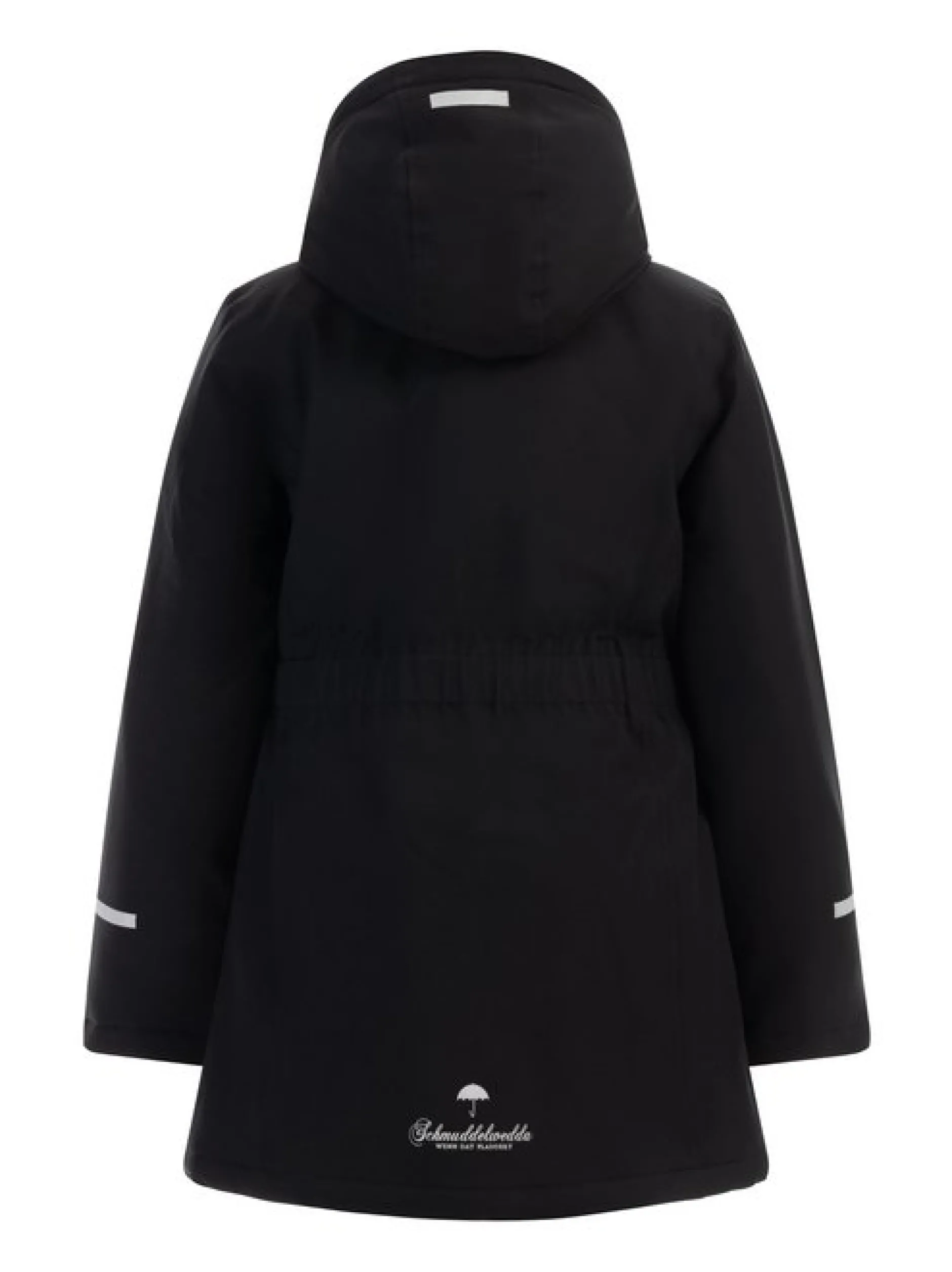 Schmuddelwedda Mädchen Winterjacke in schwarz