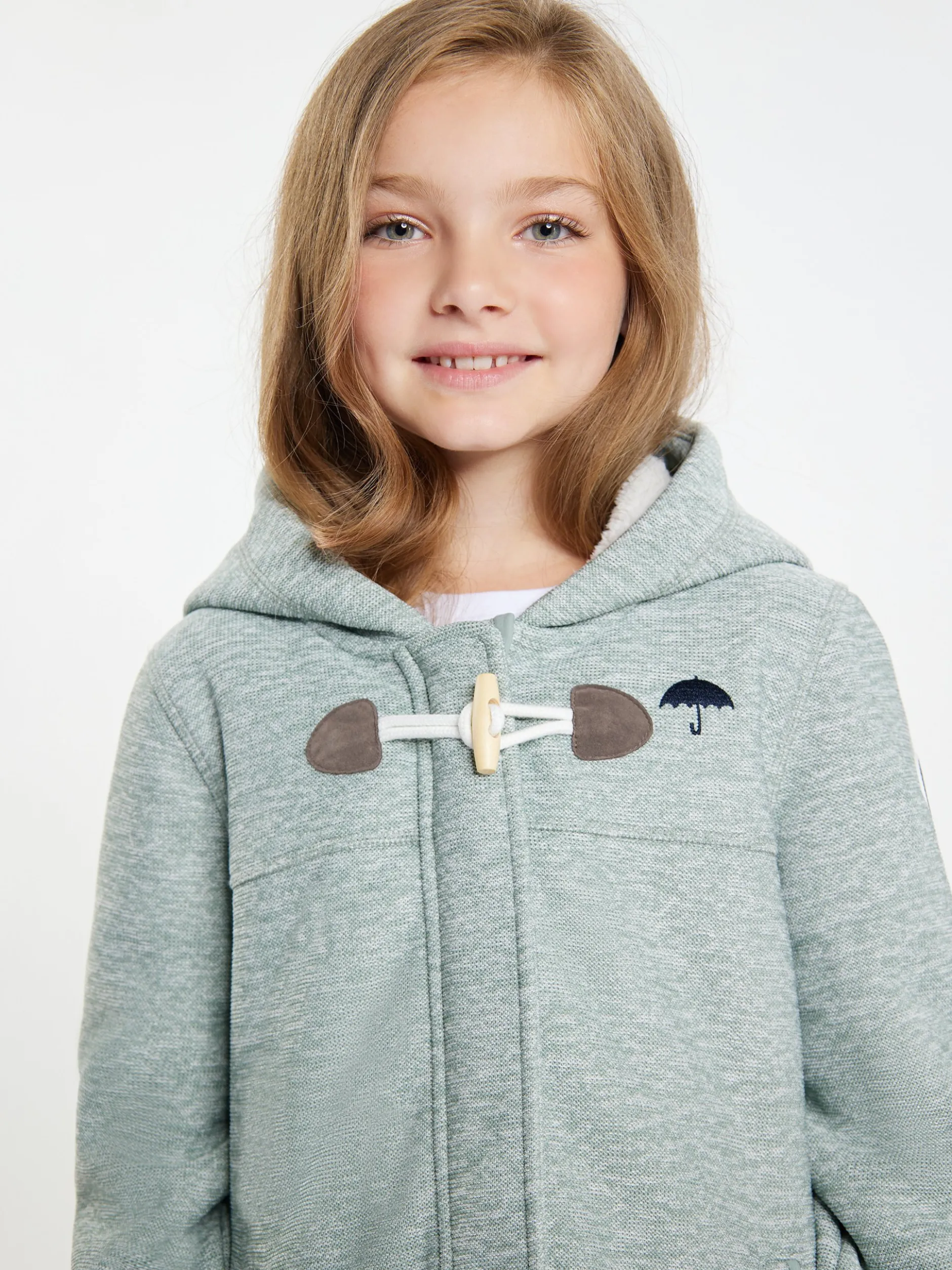 Schmuddelwedda Mädels Mantel + Tagesrucksack - SET in mint