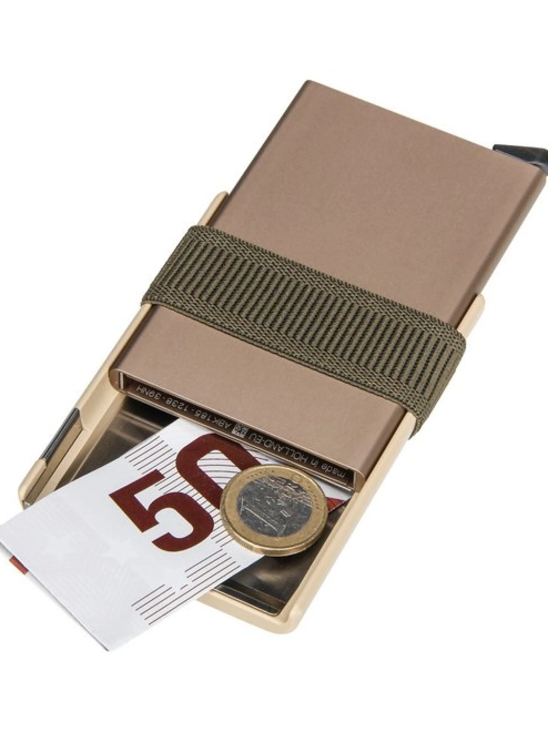 Secrid Unisex Geldbörse - Cardslide in beige
