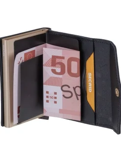 Secrid Unisex Geldbörse - Envelope Pebble in schwarz