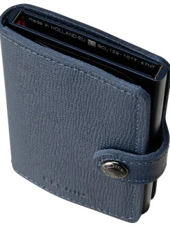 Secrid Unisex Geldbörse - Miniwallet Crisple in blau