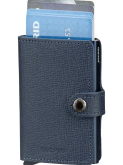 Secrid Unisex Geldbörse - Miniwallet Crisple in blau