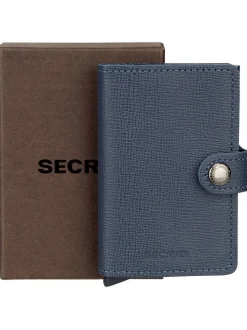 Secrid Unisex Geldbörse - Miniwallet Crisple in blau
