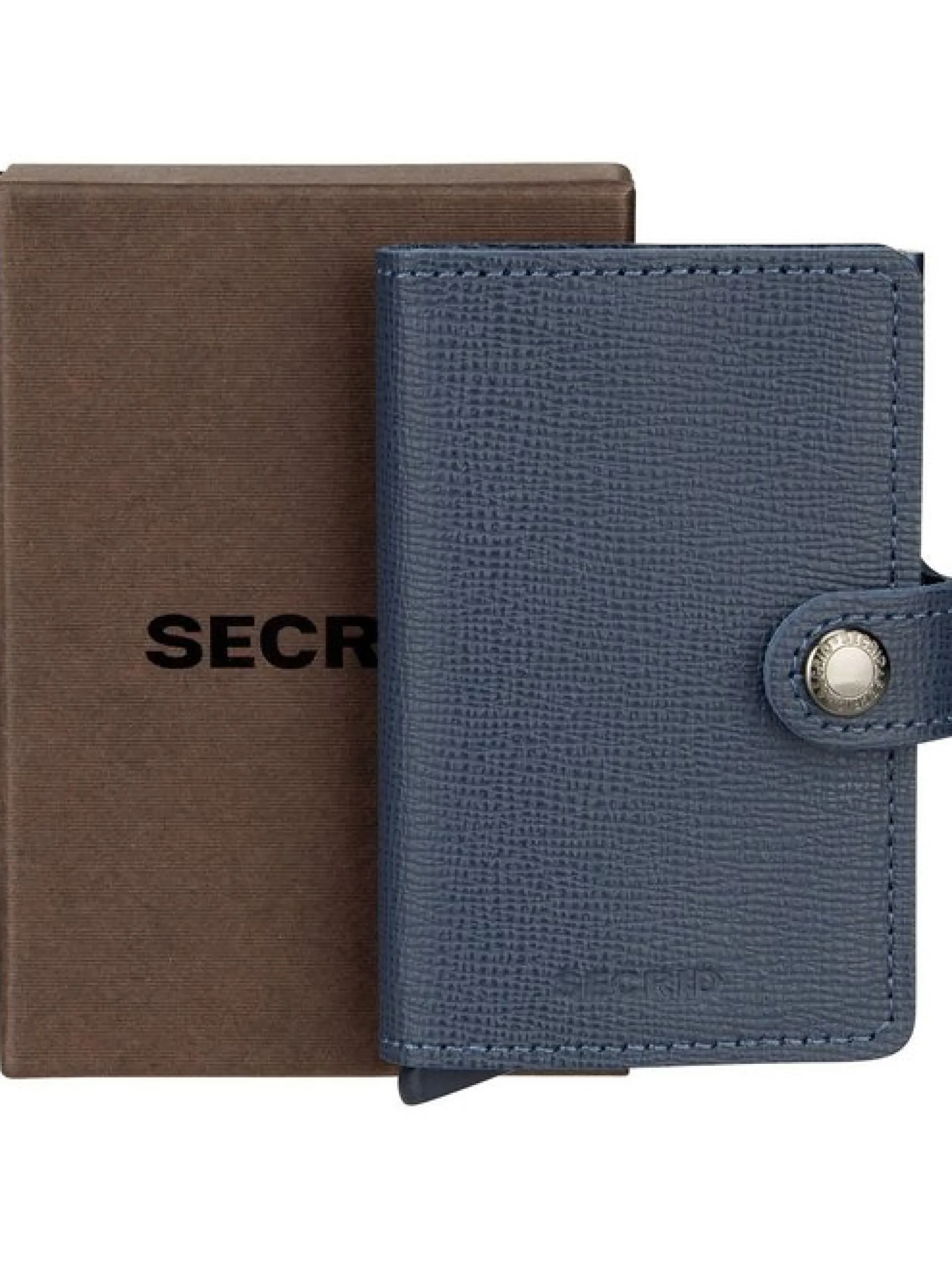Secrid Unisex Geldbörse - Miniwallet Crisple in blau
