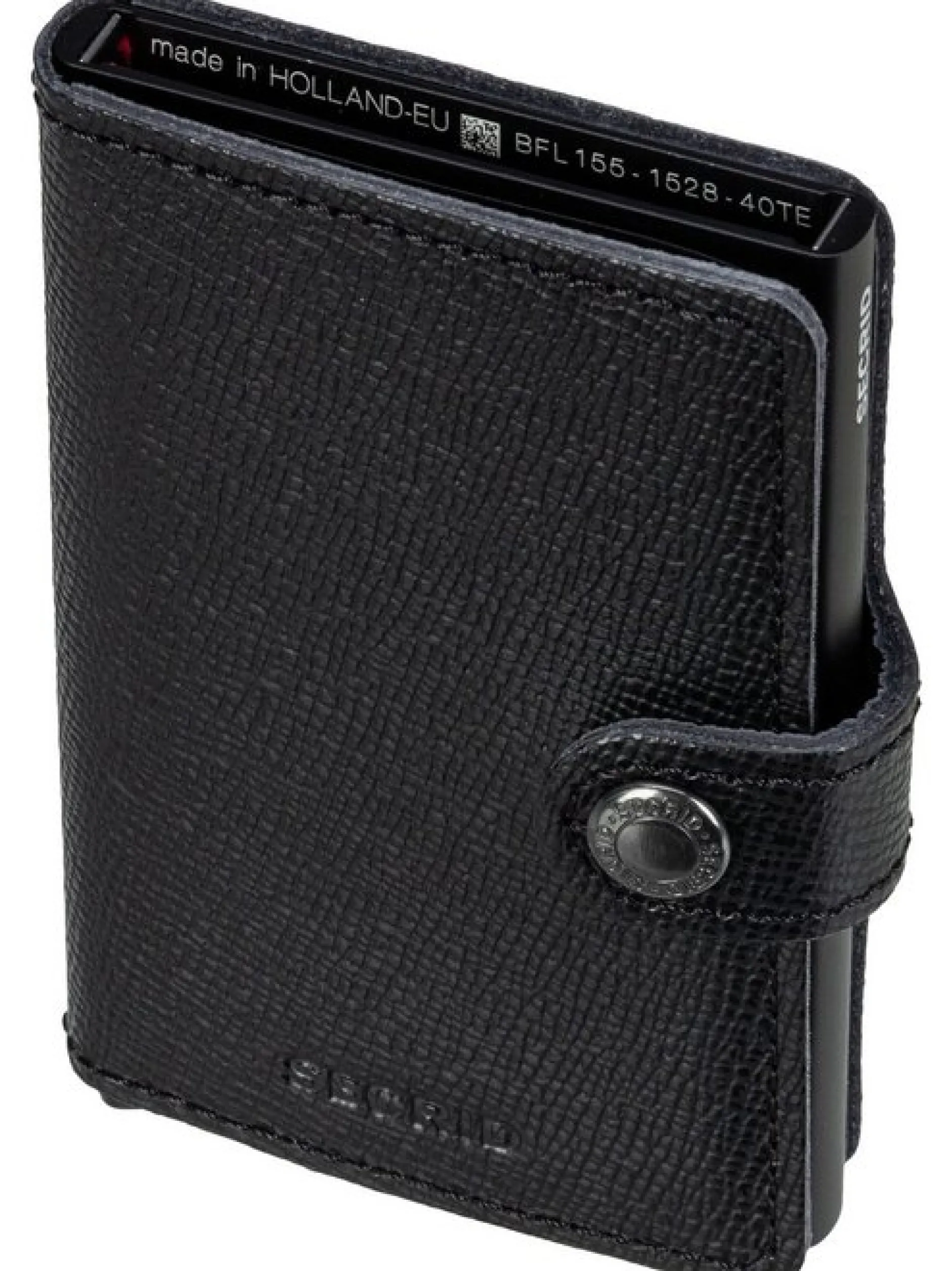 Secrid Unisex Geldbörse - Miniwallet Crisple in schwarz