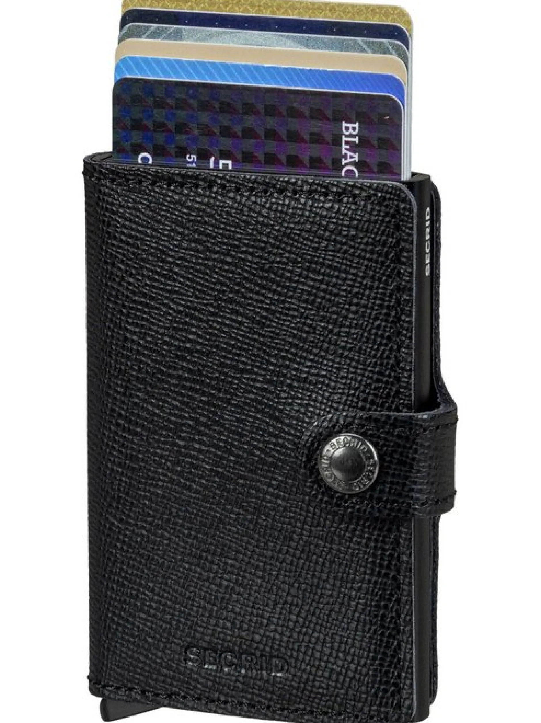 Secrid Unisex Geldbörse - Miniwallet Crisple in schwarz