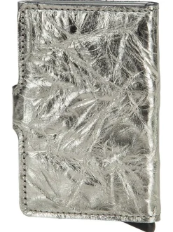 Secrid Unisex Geldbörse - Miniwallet Crunch in silber