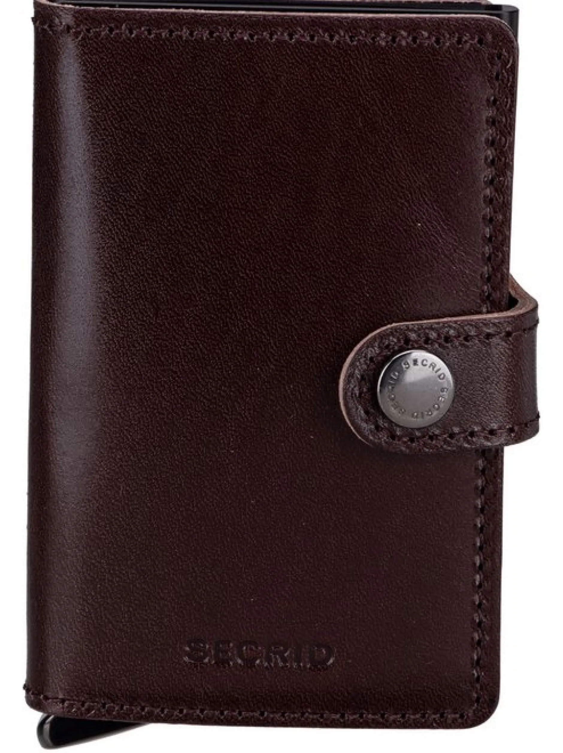 Secrid Unisex Geldbörse - Premium Miniwallet+ Emboss Lin in braun