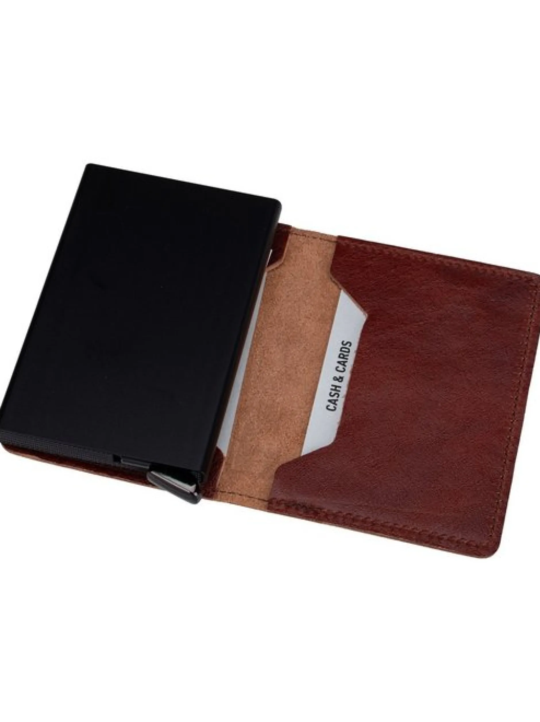 Secrid Unisex Geldbörse - Premium Slimwallet+ Dusk in braun