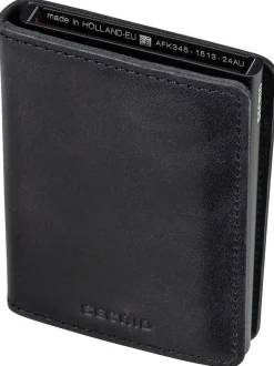 Secrid Unisex Geldbörse - Slimwallet Vintage in schwarz
