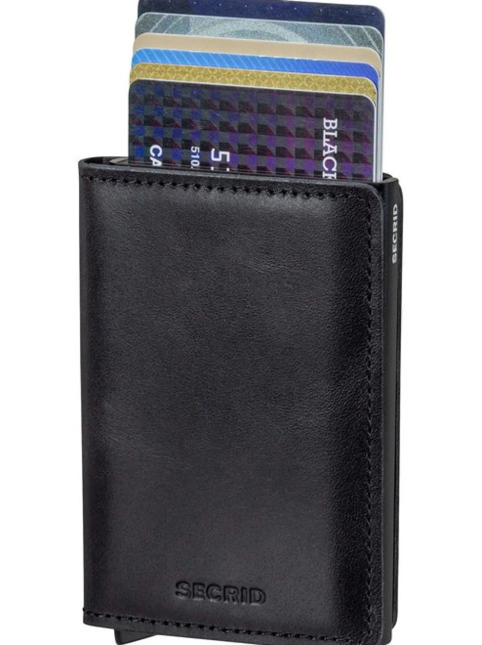 Secrid Unisex Geldbörse - Slimwallet Vintage in schwarz