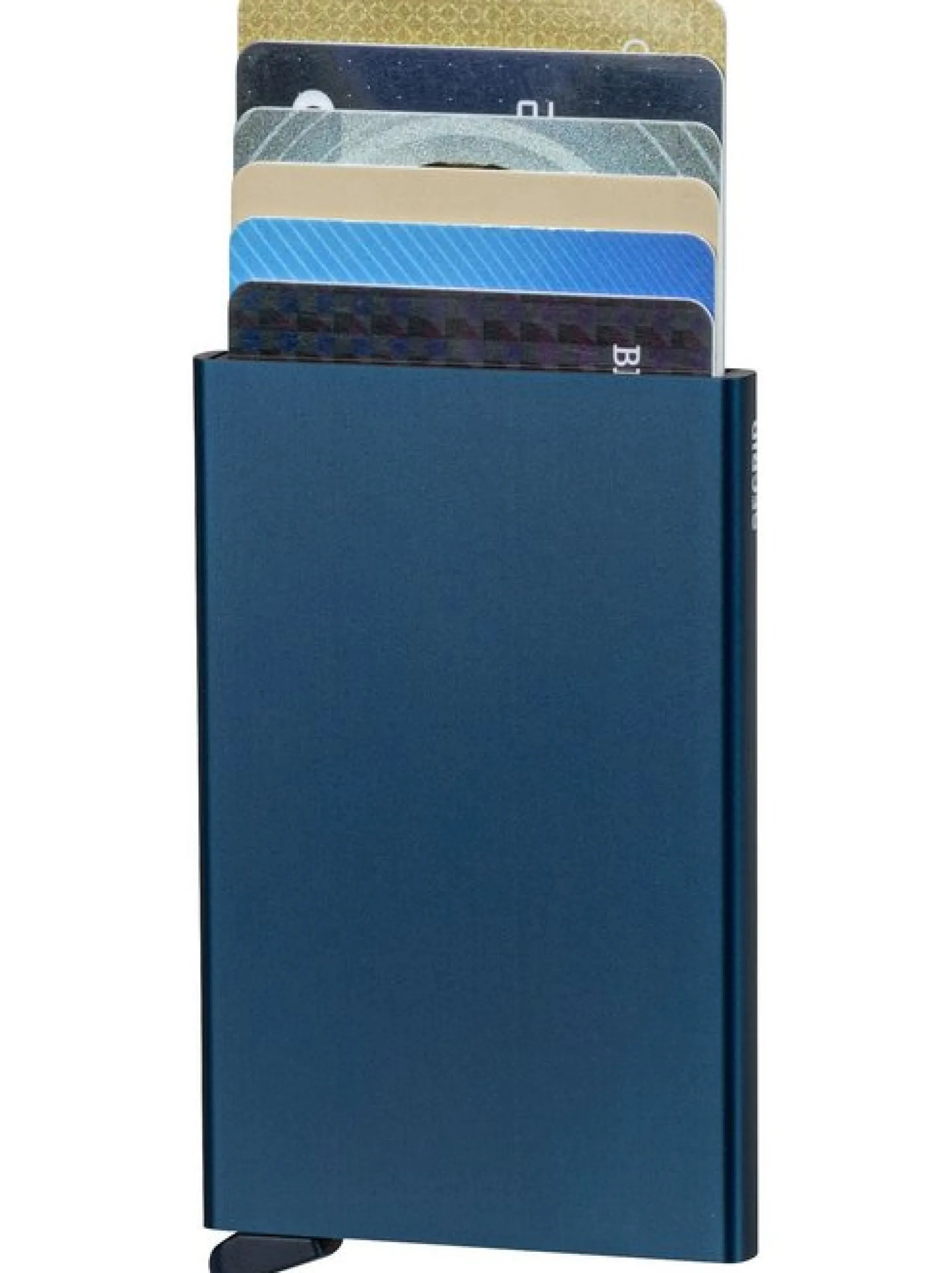 Secrid Unisex Kartenetui in blau