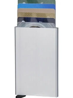 Secrid Unisex Kartenetui in silber