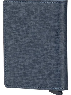 Secrid Unisex Kreditkartenetui - Slimwallet Crisple in blau