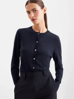 Seidensticker Damen Cardigan - Regular Fit in blau