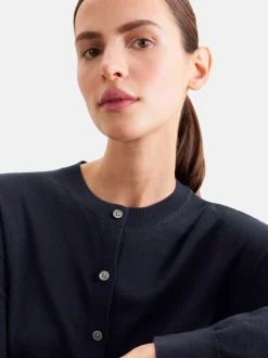 Seidensticker Damen Cardigan - Regular Fit in blau