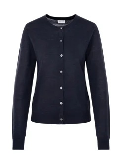 Seidensticker Damen Cardigan - Regular Fit in blau
