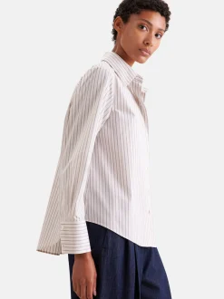 Seidensticker Damen Hemdbluse - Regular Fit in ecru