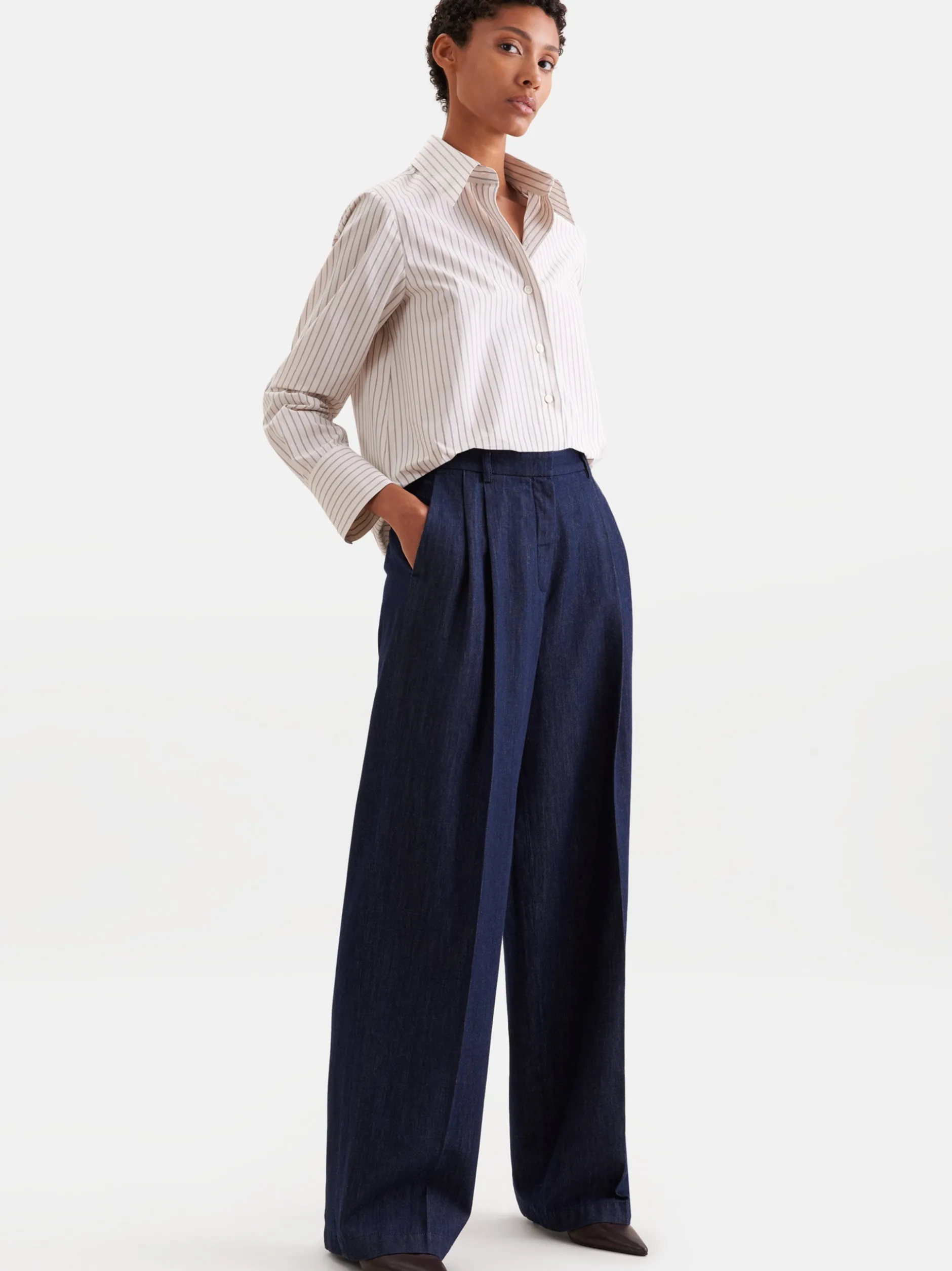 Seidensticker Damen Hemdbluse - Regular Fit in ecru