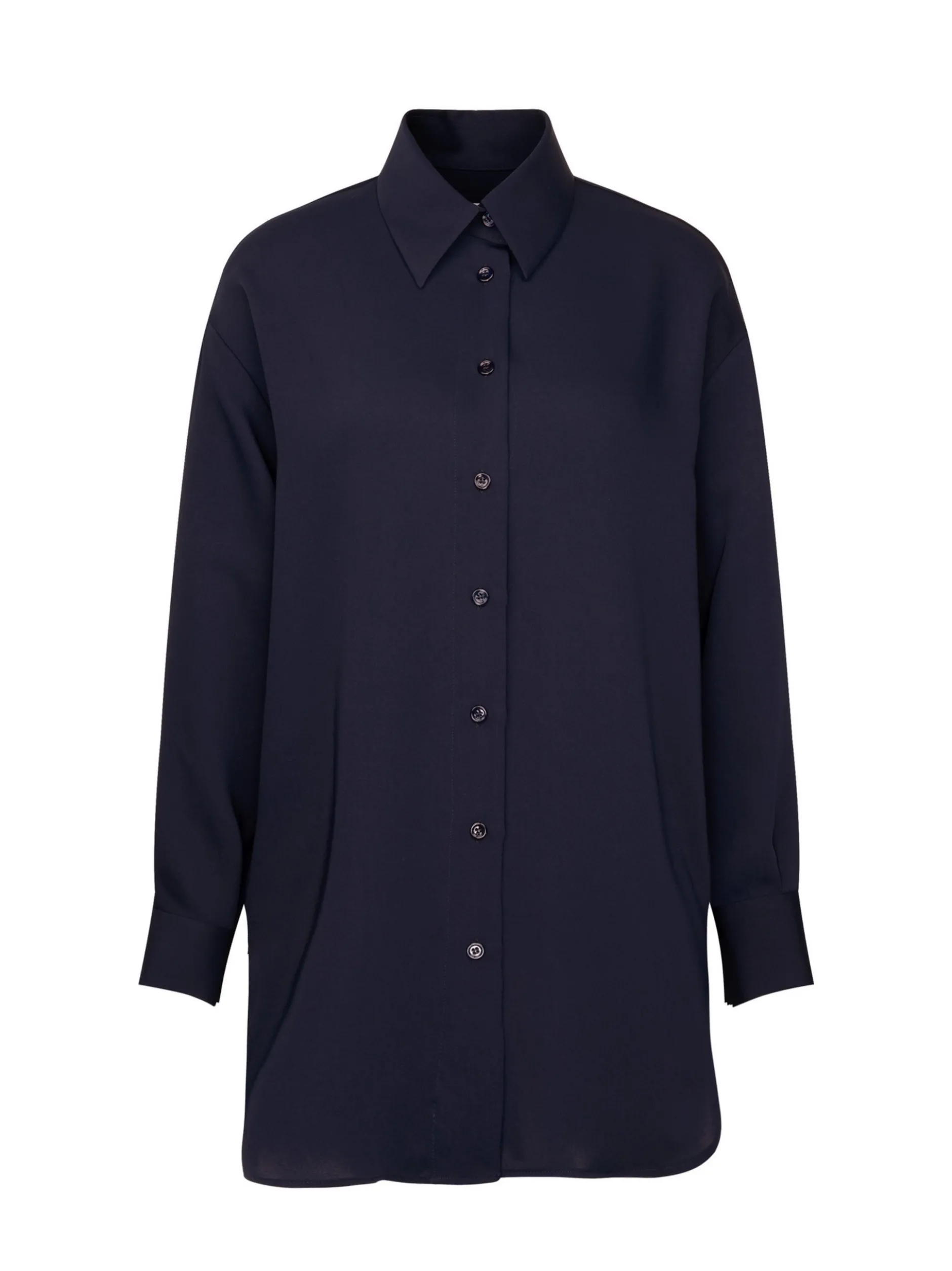 Seidensticker Damen Hemdbluse - Oversized Fit in blau