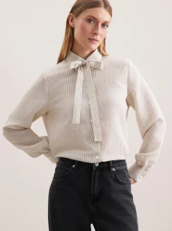 Seidensticker Damen Hemdbluse - Regular Fit in weiß