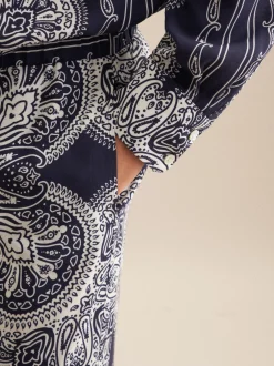 Seidensticker Damen Hose - Curvy in blau
