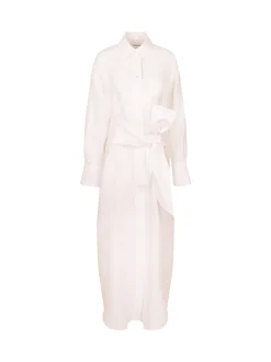 Seidensticker Damen Kleid - Oversized Fit in weiß