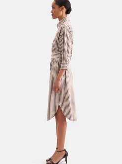 Seidensticker Damen Kleid - Oversized Fit in braun