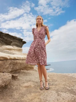 Seidensticker Damen Kleid - Regular Fit in rosa
