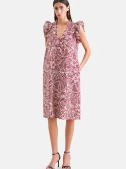 Seidensticker Damen Kleid - Regular Fit in rosa