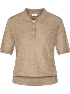 Seidensticker Damen Polo - Regular Fit in gold