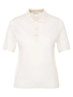Seidensticker Damen Polo - Regular Fit in weiß