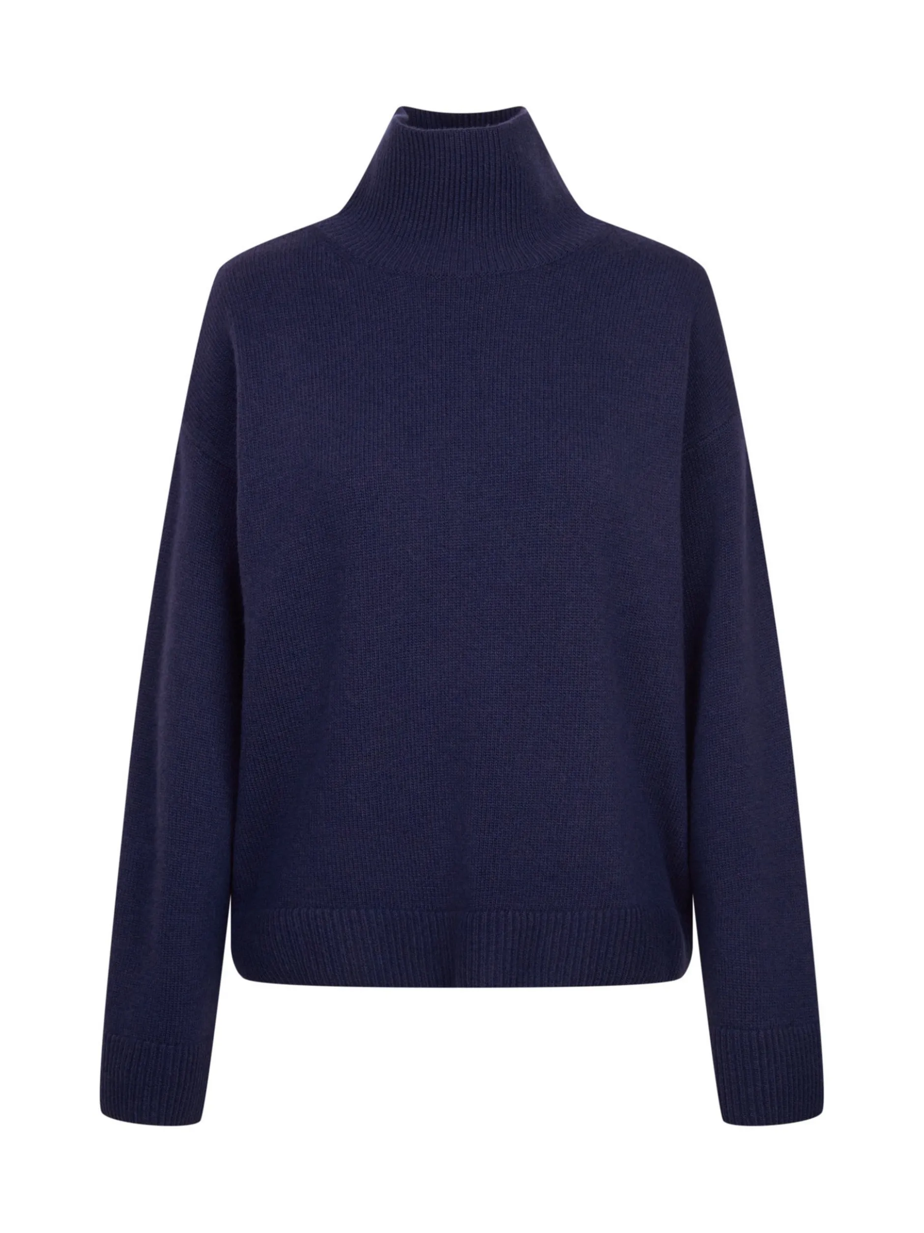 Seidensticker Damen Pullover - Relaxed Fit in marine