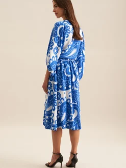 Seidensticker Damen Rock - Regular Fit in blau
