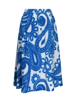 Seidensticker Damen Rock - Regular Fit in blau