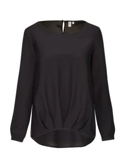 Seidensticker Damen Shirtbluse - Regular Fit in schwarz