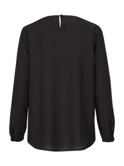 Seidensticker Damen Shirtbluse - Regular Fit in schwarz