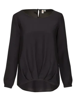 Seidensticker Damen Shirtbluse - Regular Fit in schwarz