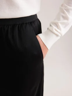 Seidensticker Damen Stoffhose - Regular Fit in schwarz