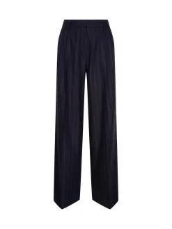 Seidensticker Damen Stoffhose - Regular Fit in marine