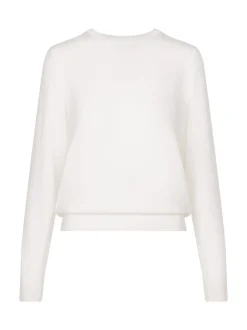 Seidensticker Damen Sweater - Regular Fit in weiß